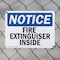 Signmission Fire Extinguisher Inside OSHA Notice Sign, Plastic, 10in W x 7in L, 2PK OS-2PACK-NS-P-710-L-12597 - alternate 3